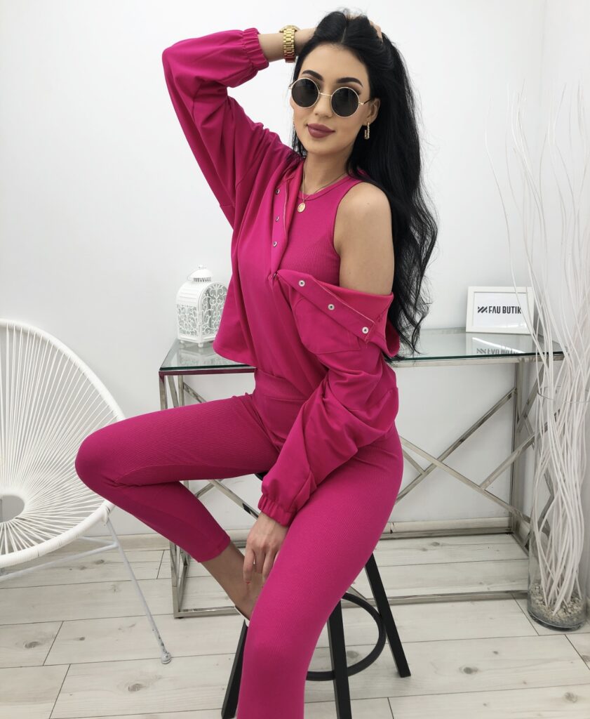 Butik Plain Fuchsia 6