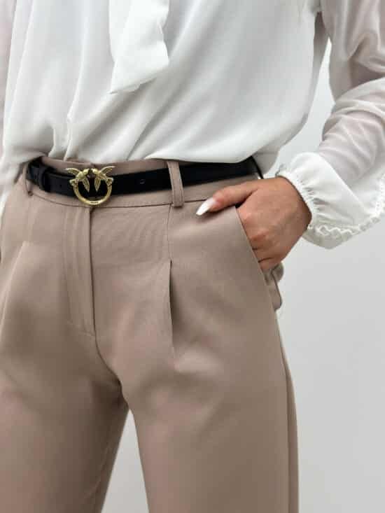 Eleganckie Spodnie Beżowe Corry