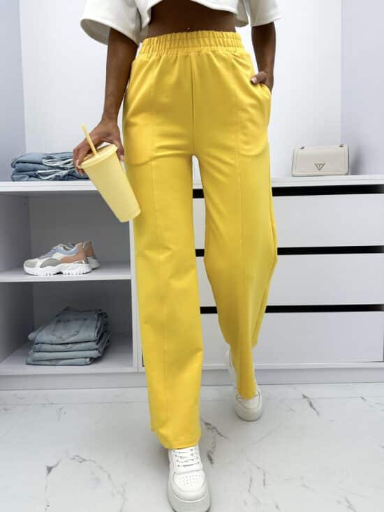 Spodnie Bawełniane Wide Leg (15)