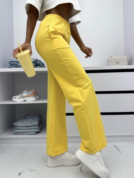 Spodnie Bawełniane Wide Leg (16)