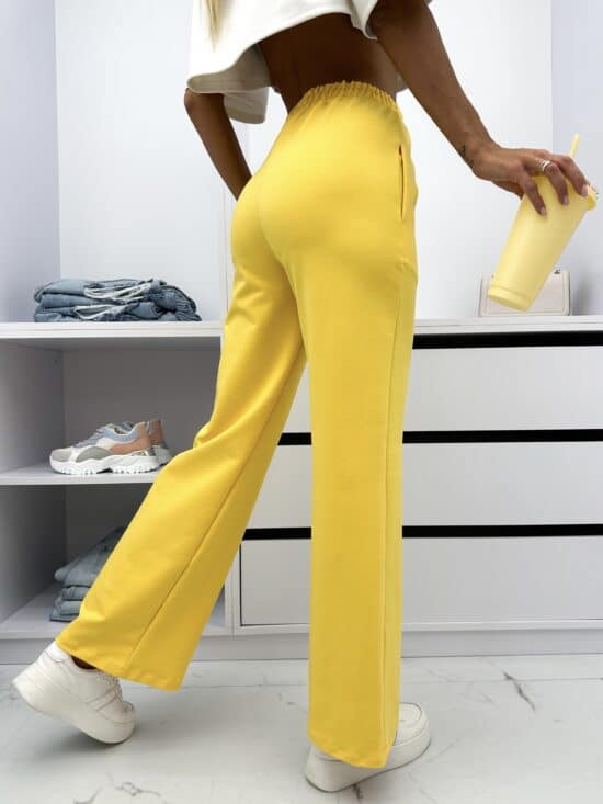 Spodnie Bawełniane Wide Leg (17)