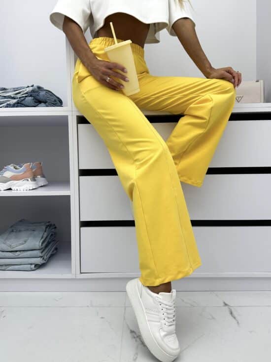 spodnie bawełniane wide leg (18)