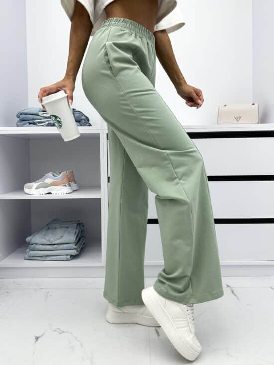 Spodnie Bawełniane Wide Leg (22)