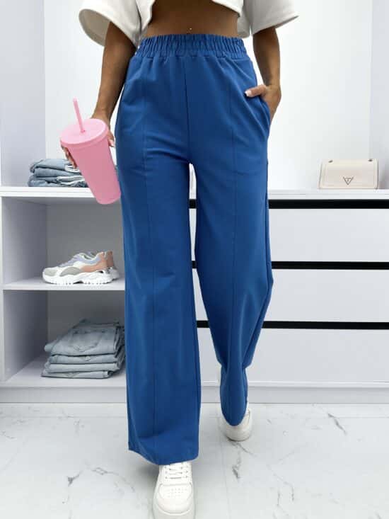 spodnie bawełniane wide leg (32)