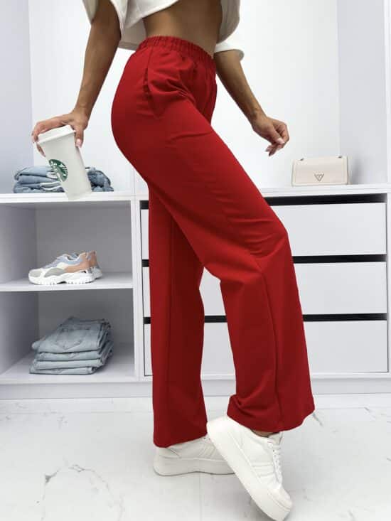 Spodnie Bawełniane Wide Leg (36)