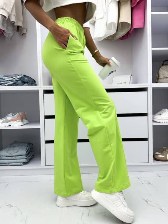 Spodnie Bawełniane Wide Leg (4)