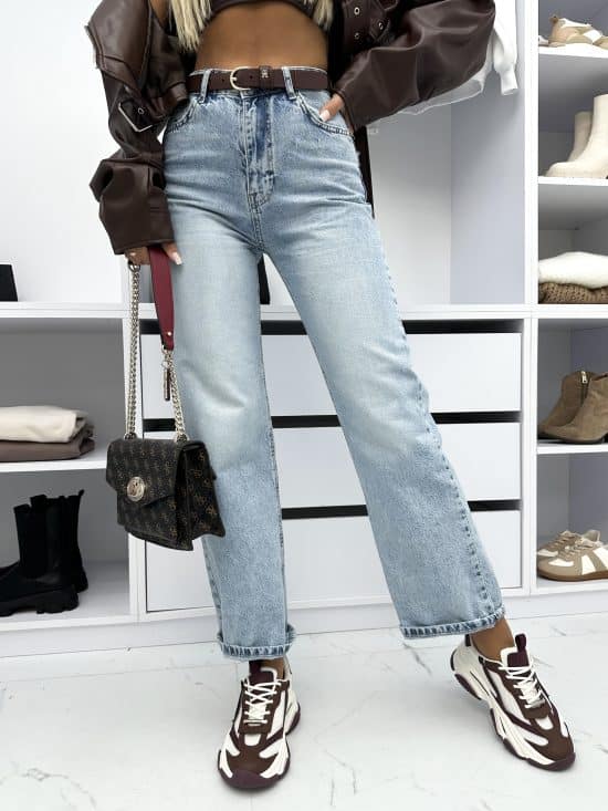 Spodnie Jeansowe Straight Fit Marbello (1)