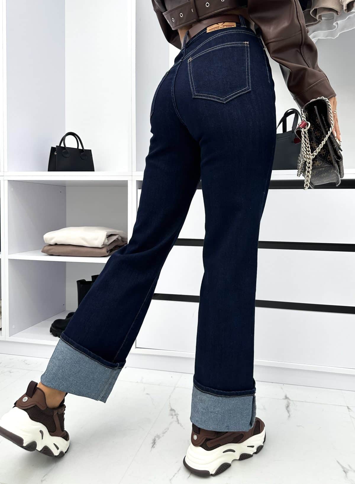 Spodnie Jeansowe Granatowe Rush (3)