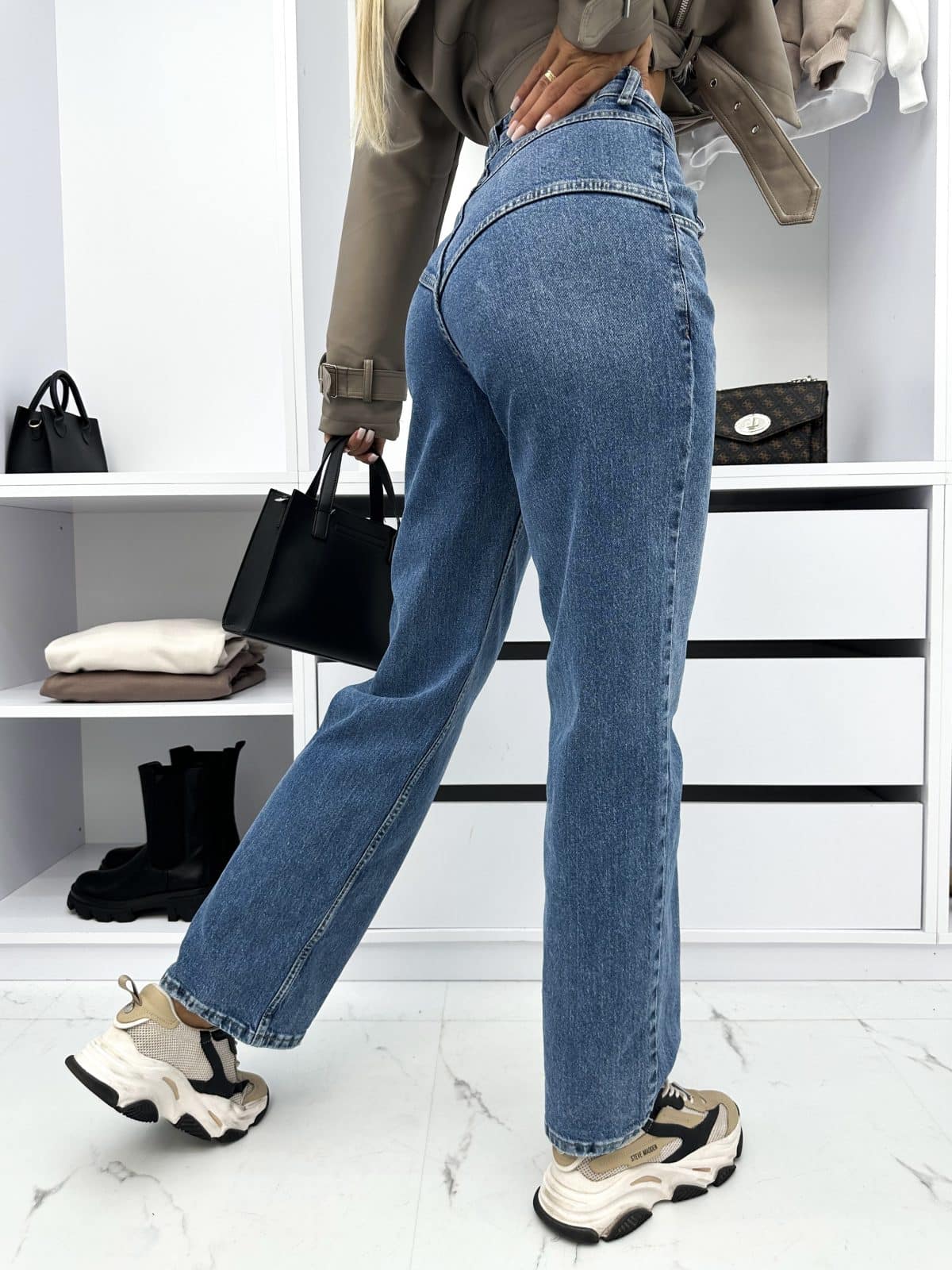 Spodnie Jeansowe Straight Leg Blairy (3)