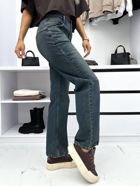 Spodnie Jeansowe Straight Leg Blairy (7)