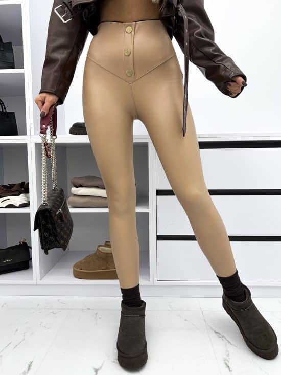 Legginsy Skajowe Wysoki Stan Donna (3)