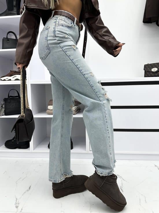 Spodnie Jeansowe Straight Fit Rasha (1)