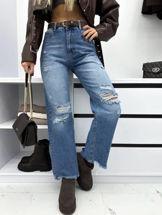 Spodnie Jeansowe Straight Fit Rasha (7)