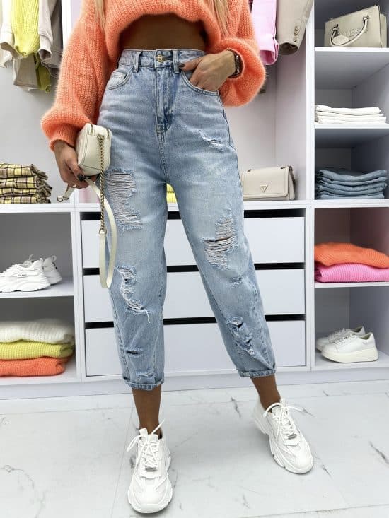 Spodnie Jeansowe Balloon Fit Perrly (1)