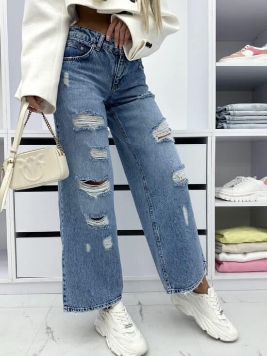 Spodnie Jeansowe Wide Leg Derica (3)
