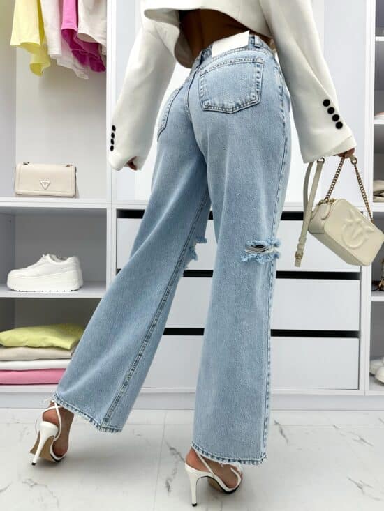Spodnie Jeansowe Wide Leg Vanelle (4)