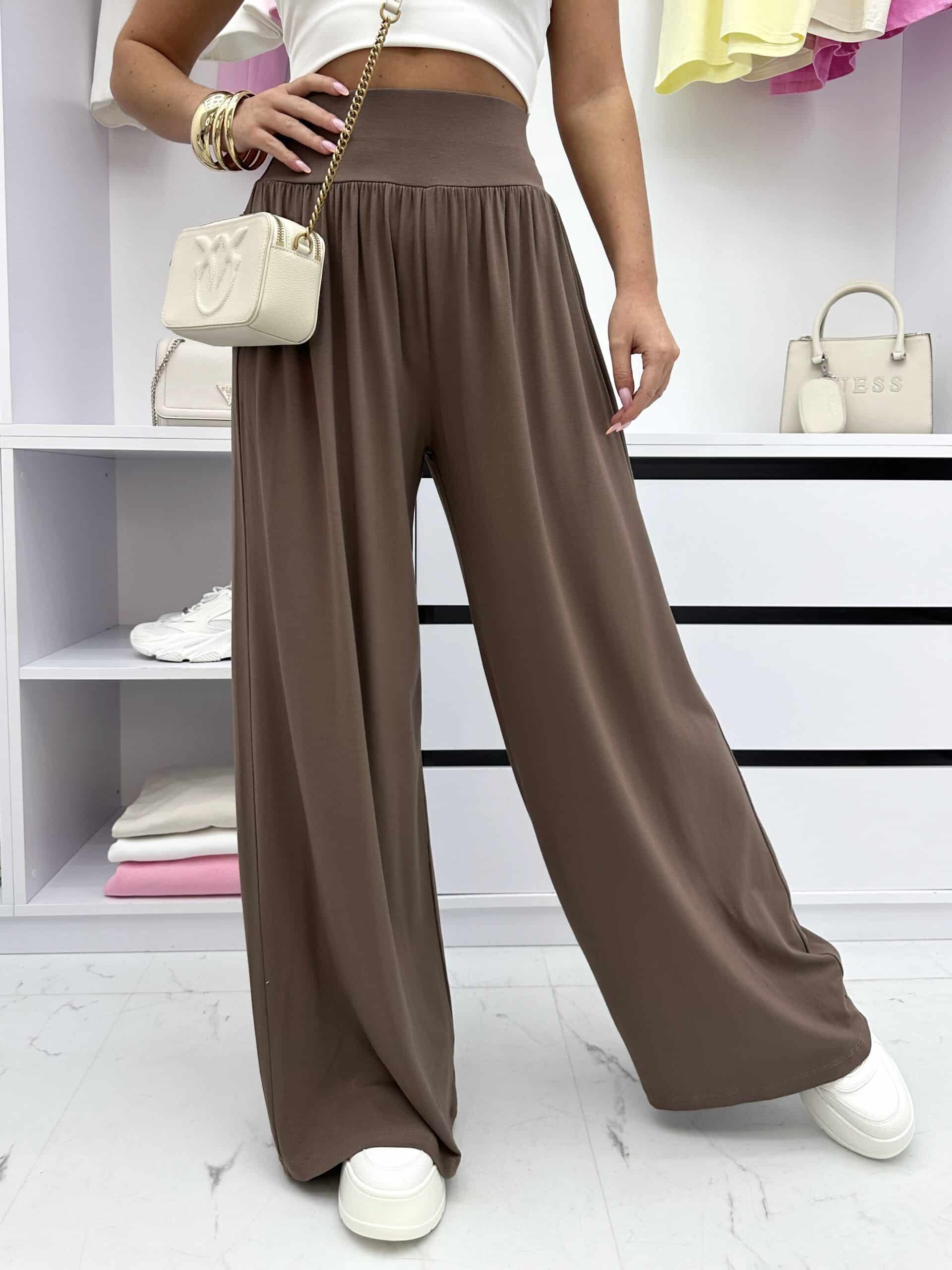Spodnie wide leg FEMME (16)