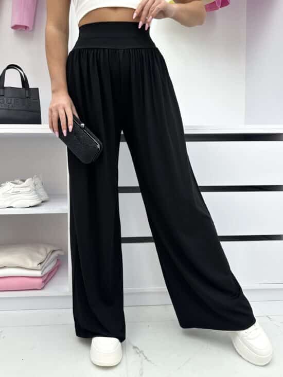Spodnie Wide Leg Femme (6)