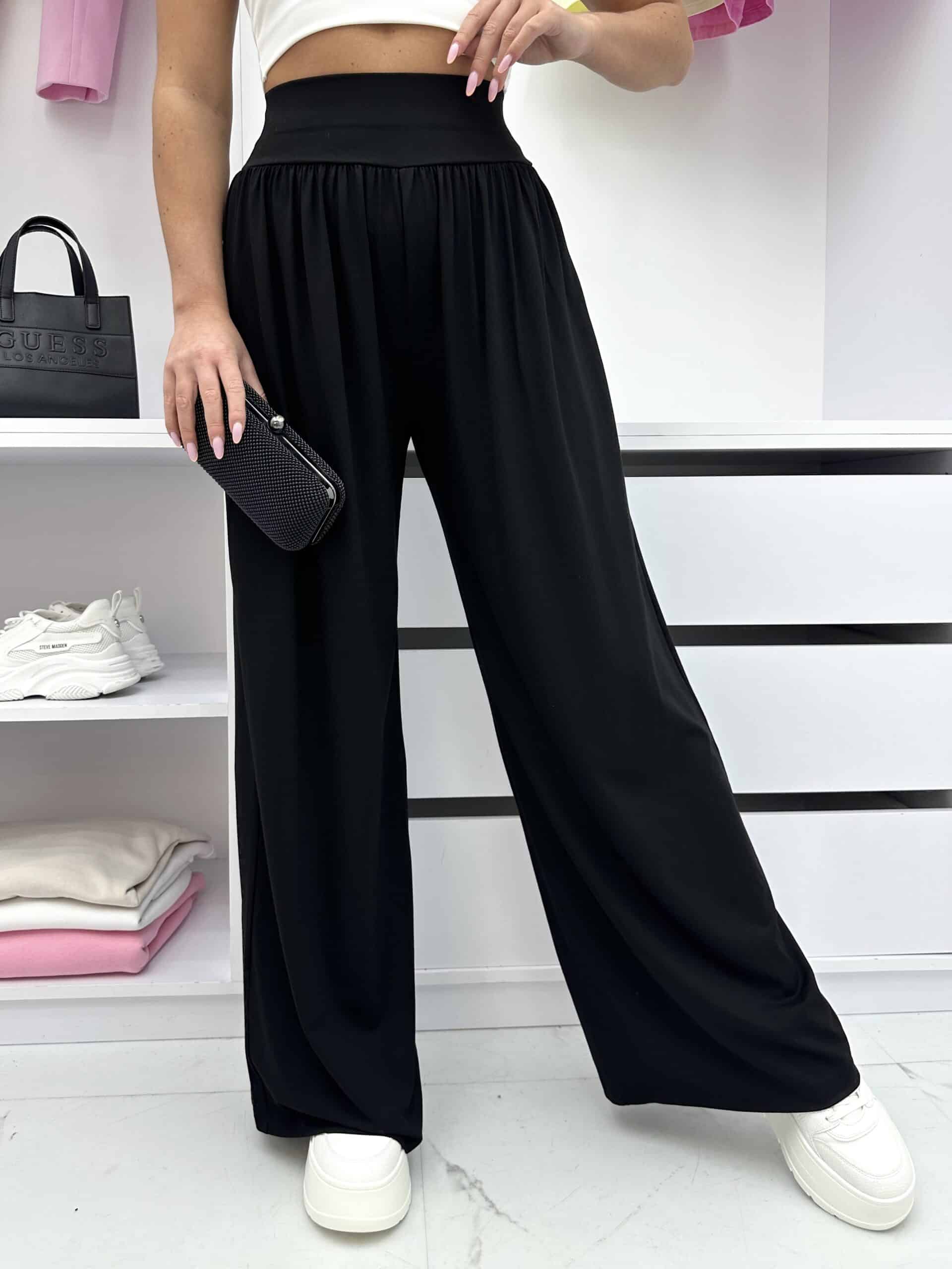 Spodnie wide leg FEMME (6)
