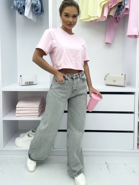 Spodnie Jeansowe Baggy Szare Laurent (3)