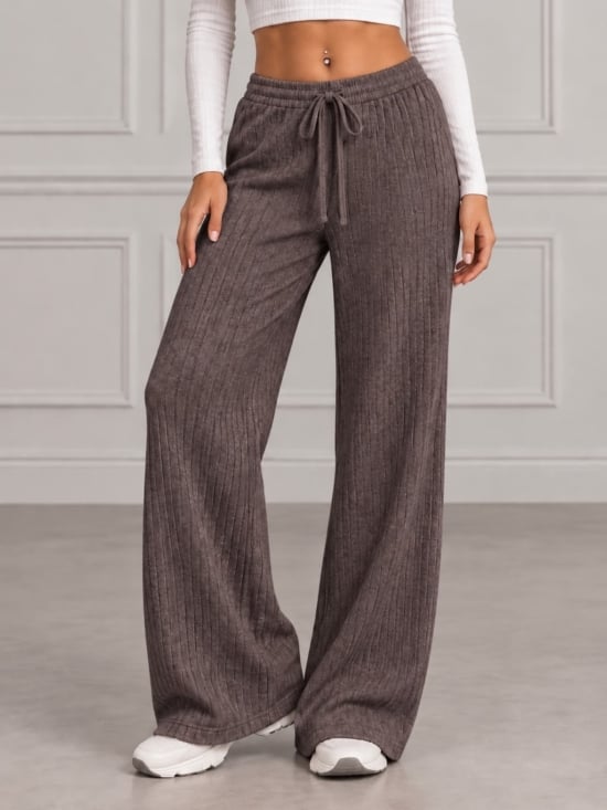 Spodnie Sweterkowe Wide Leg Brella (1)