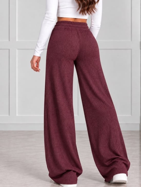 Spodnie Sweterkowe Wide Leg Brella (2)