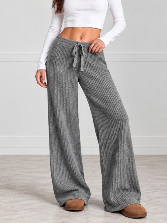 Spodnie Sweterkowe Wide Leg Margot (1)